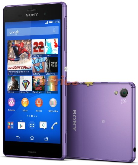 Sony Xperia Z3 Purple Diamond Edition 