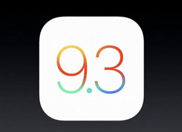 Apple iOS 9.3