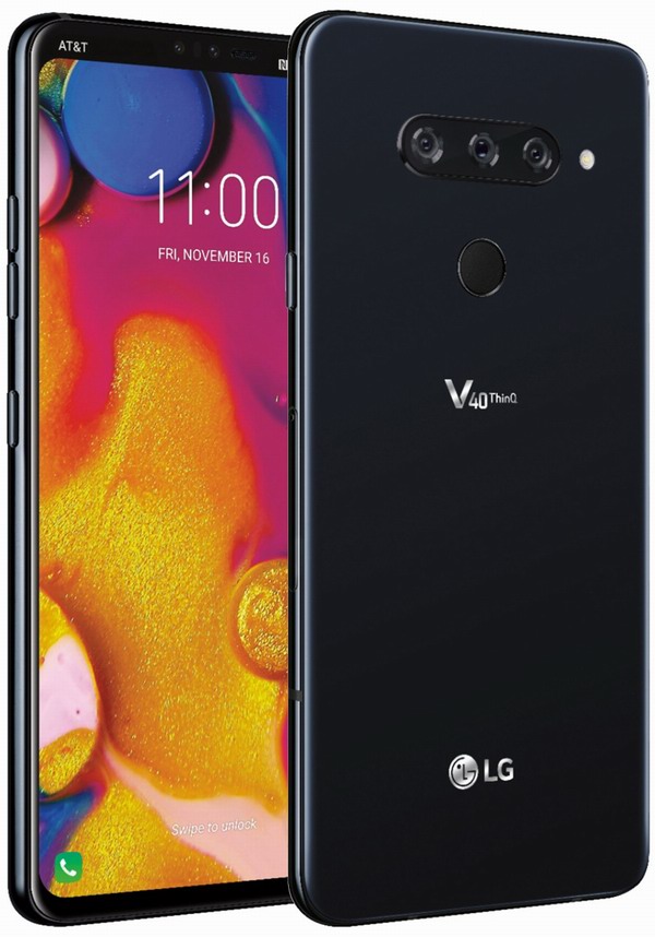 Рассекречен дизайн флагманского смартфона LG V40 ThinQ