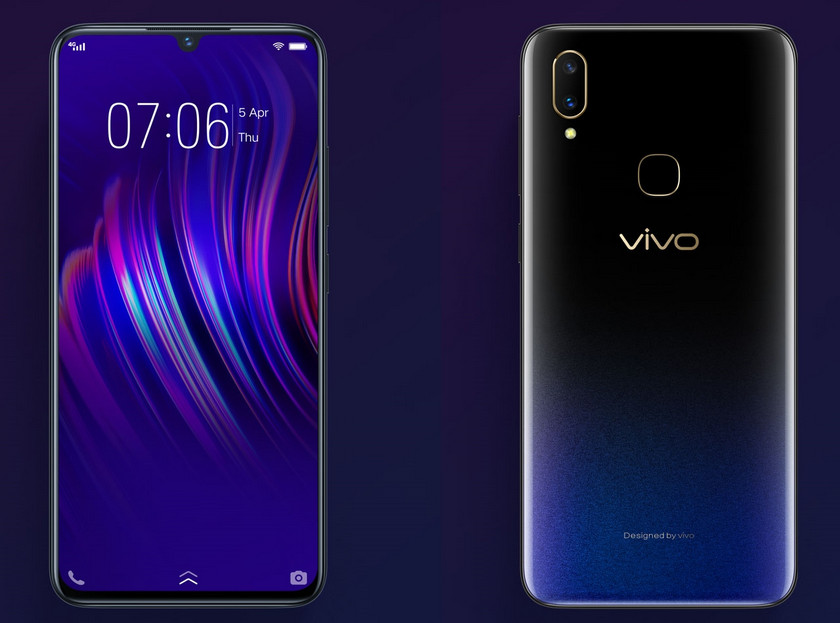Vivo V11 (Pro) и V11i – китайские смартфоны с крошечной монобровью