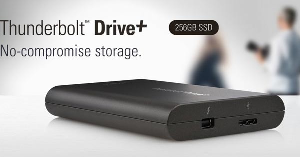 Внешний SSD-драйв Elgato Thunderbolt Drive+ порадует своей скоростью