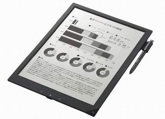Sony выпустила гигантскую электронную книгу DPT-S1 