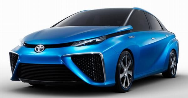 Toyota покажет свой автомобиль на водородном топливе на CES 2014