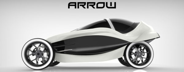 Arrow: ультракомпактный электромобиль-тандем
