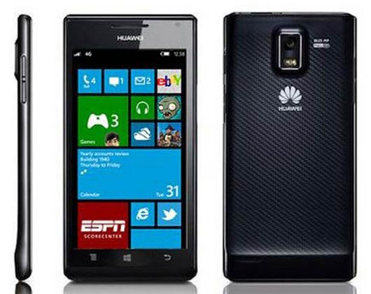 Huawei готовит к премьере смартфон Ascend W3 на базе Windows Phone 8
