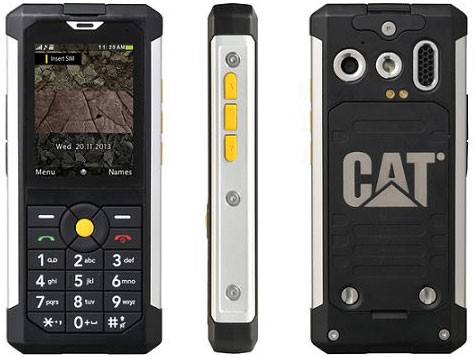 CES 2014: представлен защищенный телефон Caterpillar Cat B100