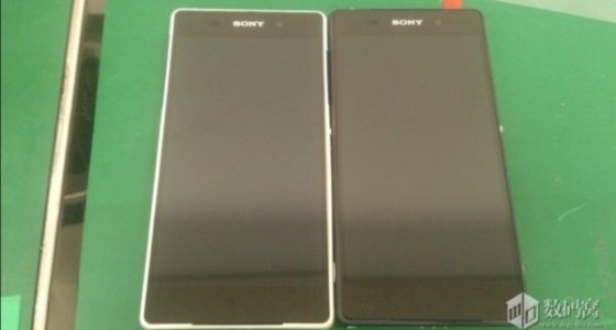 Sony Xperia Z2 появился на фото с Xperia Z и Z1