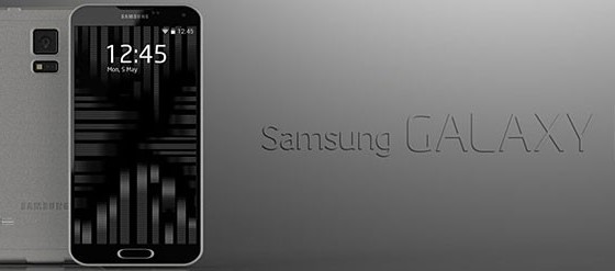 Концепт смартфона Samsung Galaxy F в алюминиевом корпусе