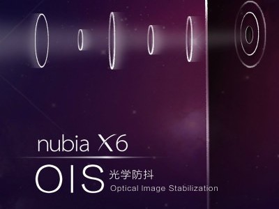 ZTE показала Nubia X6 с OIS-камерой и стереодинамиками