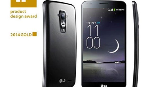 Смартфон LG G Flex получил премию iF Design Award 2014
