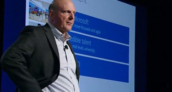 Стив Балмер признал поражение Microsoft на мобильном рынке