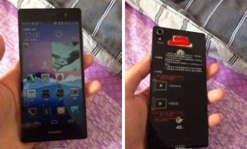 Смартфон Huawei Ascend P7 появился на фото