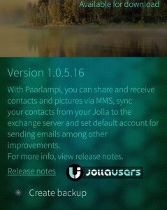 Jolla выпустила новую версию Sailfish OS