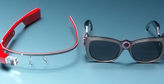 Концепт Google Glass в стиле Prada
