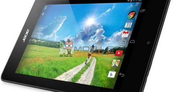 Первые пресс-фото бюджетного планшета Acer B1-730 HD