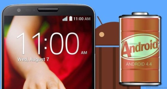ОС Android KitKat значительно увеличила время работы LG G2