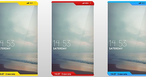 Концепт скручиваемого смартфона Nokia Lumia из 2020 года