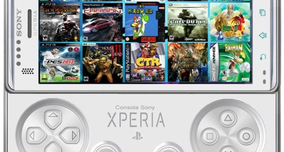 Концепт игрового смартфона Sony Xperia Z Gaming
