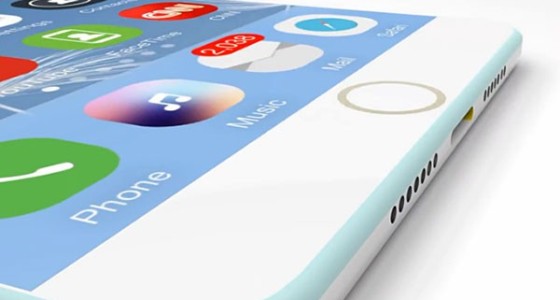 Простой и стильный концепт планшетофона iPhone 6