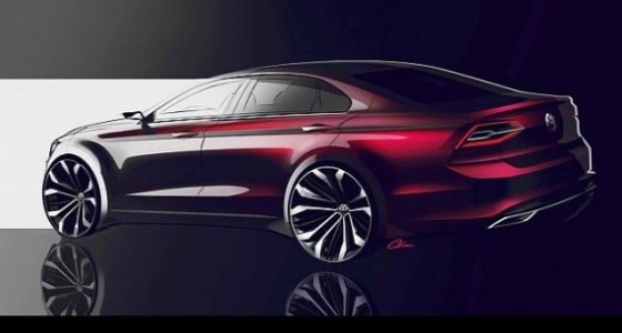 Volkswagen готовит к анонсу концепт Midsize Coupe