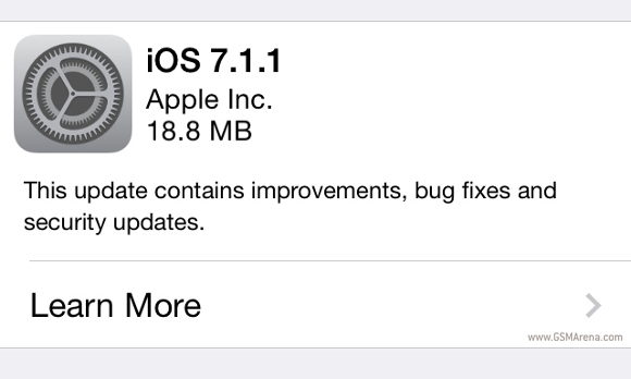 iOS 7.1.1 