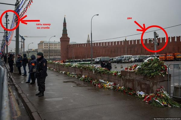 убийство Немцова. камеры