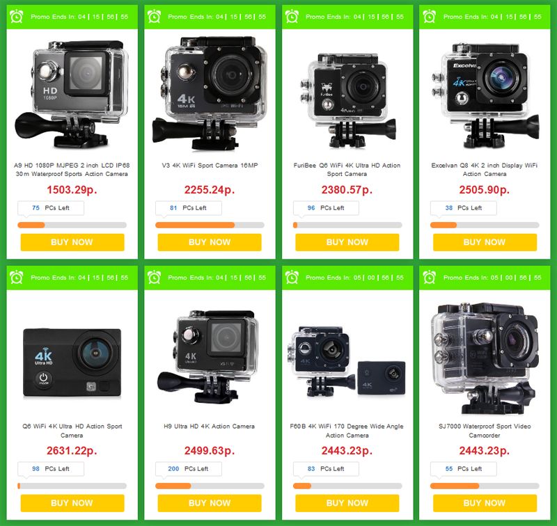 Успей купить экшн-камеру в GearBest по сверхвыгодной цене