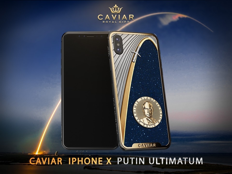 Caviar iPhone X Putin Ultimatum