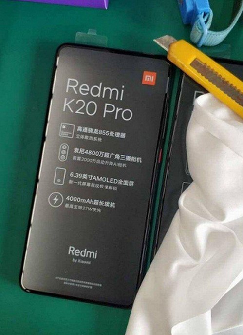 Xiaomi Redmi K20 Pro показался на «живом» снимке