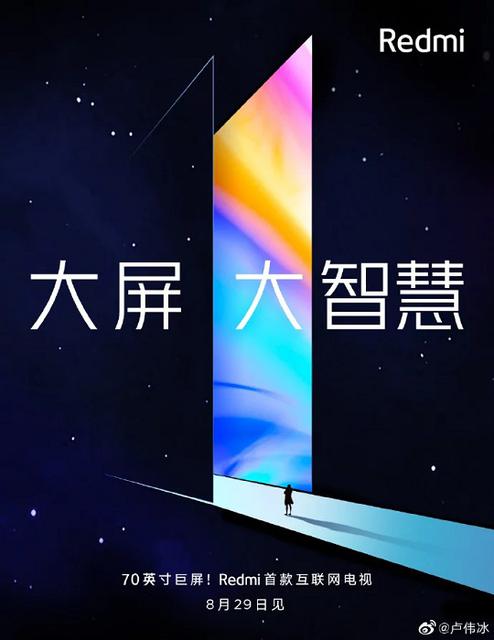 Xiaomi сообщила дату выхода телевизора Redmi TV