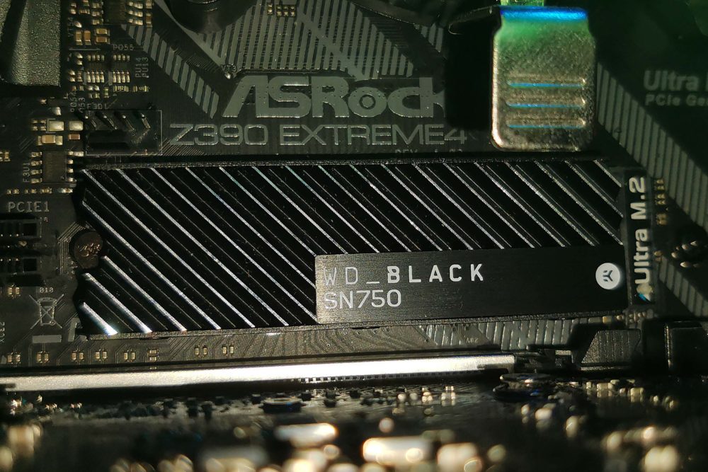 Обзор высокоскоростного NVMe-накопителя WD Black PC SN750
