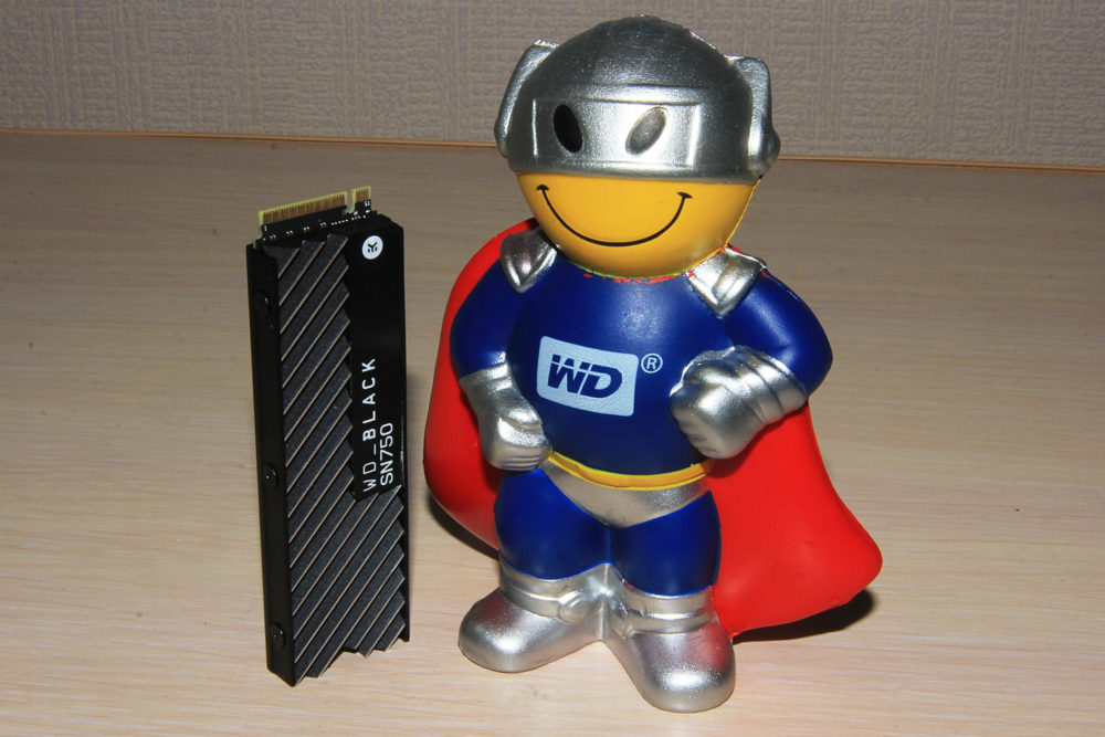 Обзор высокоскоростного NVMe-накопителя WD Black PC SN750