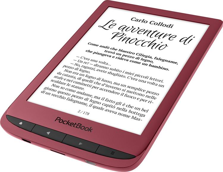 Pocketbook показала новый недорогой ридер Touch Lux 5